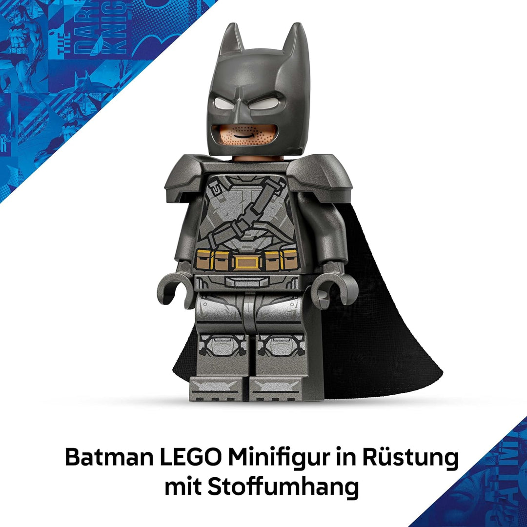 LEGO DC Batman Batman vs. Superman: Batmobil - Superhelden Spielzeugauto - Kreatives Spielzeug mit M