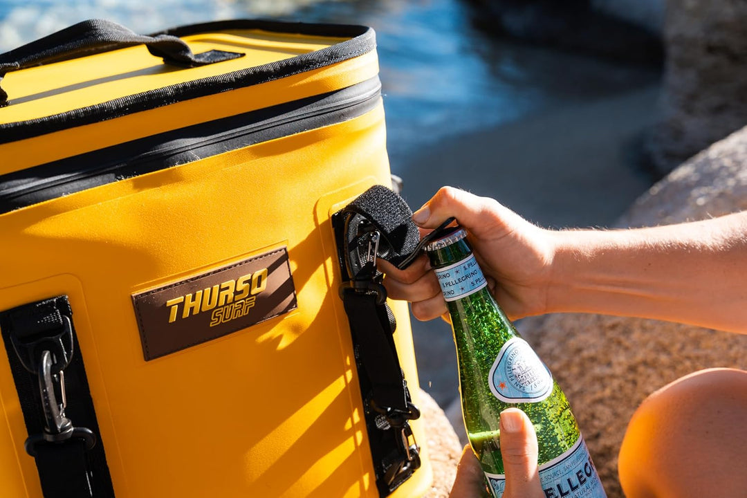 Thurso Surf Soft-Kühltasche für 24 Dosen, tragbare Eiskühltasche, 48 Stunden Isolierung, auslaufsich