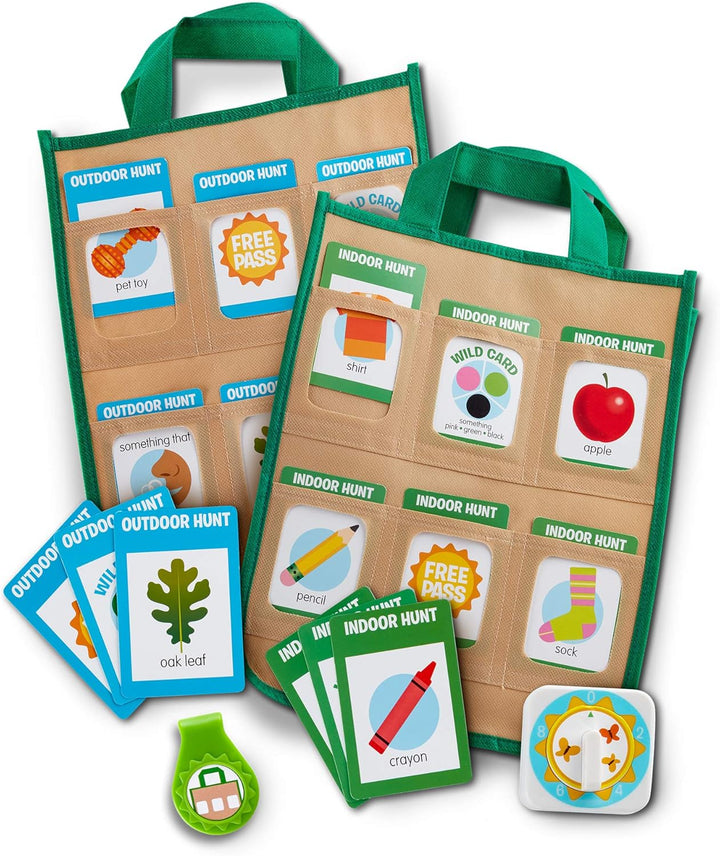 Melissa & Doug Let's Explore 40819 Schnitzeljagd-Set, für drinnen und draussen, für Jungen oder Mädc