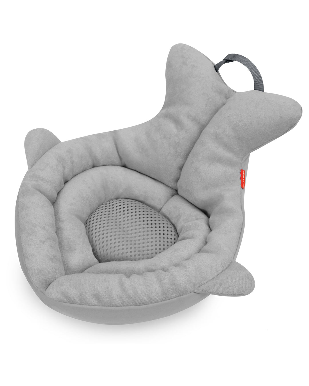 Skip Hop Moby Gepolsterte Waschbecken-Badewanne, Soft Babybadewanne, grau Graue weiche Waschbecken-B