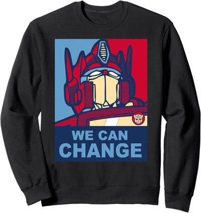 Transformers Optimus Prime Propaganda Obama Sweatshirt