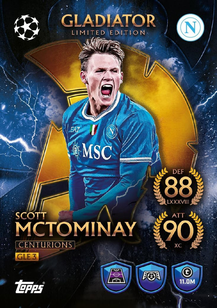 Mega Tin Match Attax UCL 25-26 Karten
