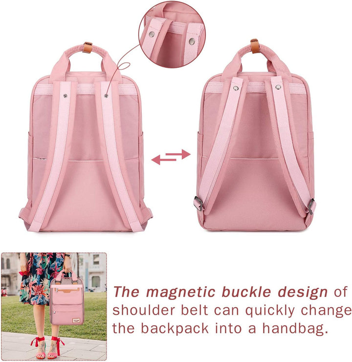 Myhozee Rucksack Damen Rucksäcke Herren Tagesrucksack mit Laptopfach & Anti Diebstahl Tasche Wasserd