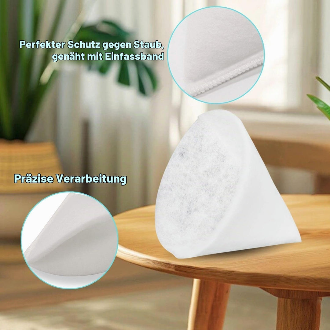 20PCS kegelfilter DN 125, G4 Filtermatte, Filter Lüftungsanlage, Länge 180 mm Filtervlies, Kegelfilt