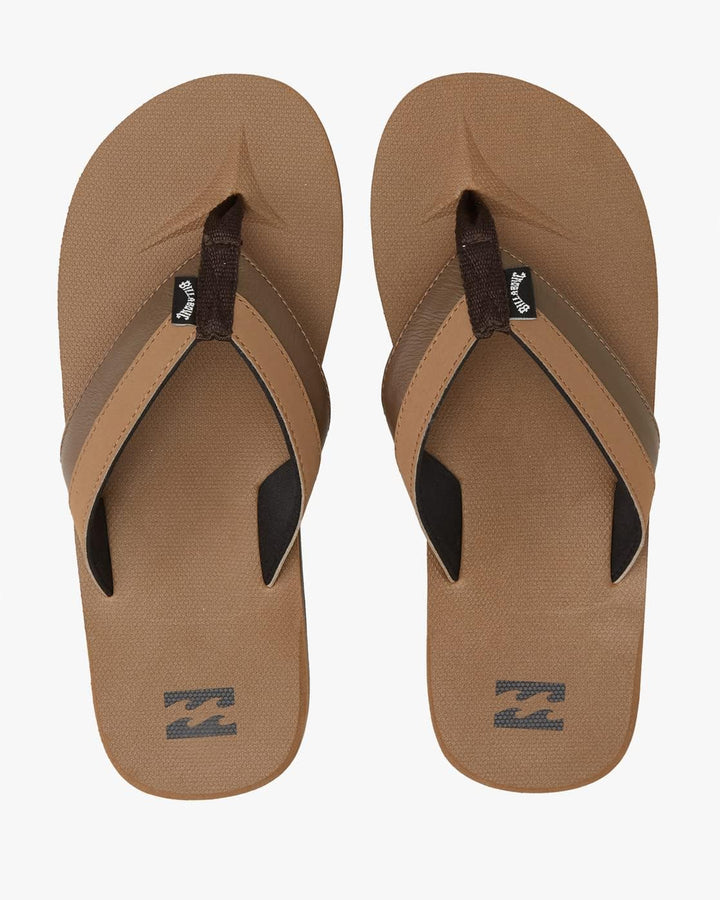 Billabong Herren Ganztägige Wirkung Flipflop 39 EU Schmal Camel, 39 EU Schmal Camel