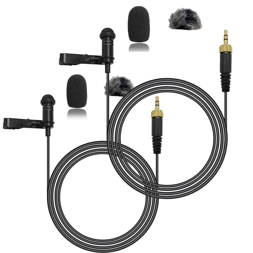 Lavalier-Ansteckmikrofon, omnidirektionales Kondensatormikrofon für Sennheiser Wireless Transmitter