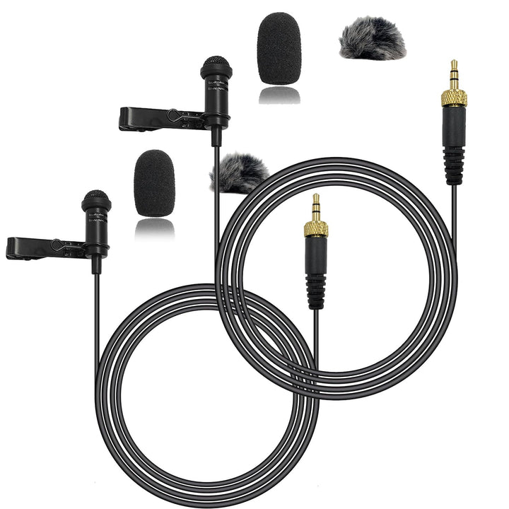 Lavalier-Ansteckmikrofon, omnidirektionales Kondensatormikrofon für Sennheiser Wireless Transmitter