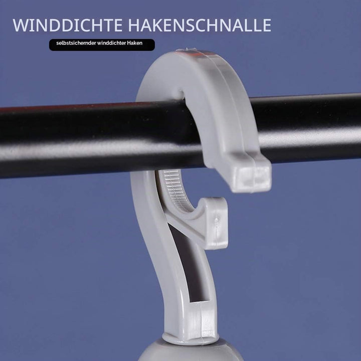 winddicht, faltbarer Stofftrockner, Befestigungsband, zusammenklappbarer Wäscheständer für Pullover,