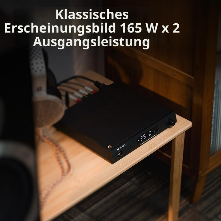 SMSL AL200, Hi-Fi-Verstärker, MA5332MS Stereo-D-Klasse Verstärker-Chip, 165 W Ausgangsleistung, inte