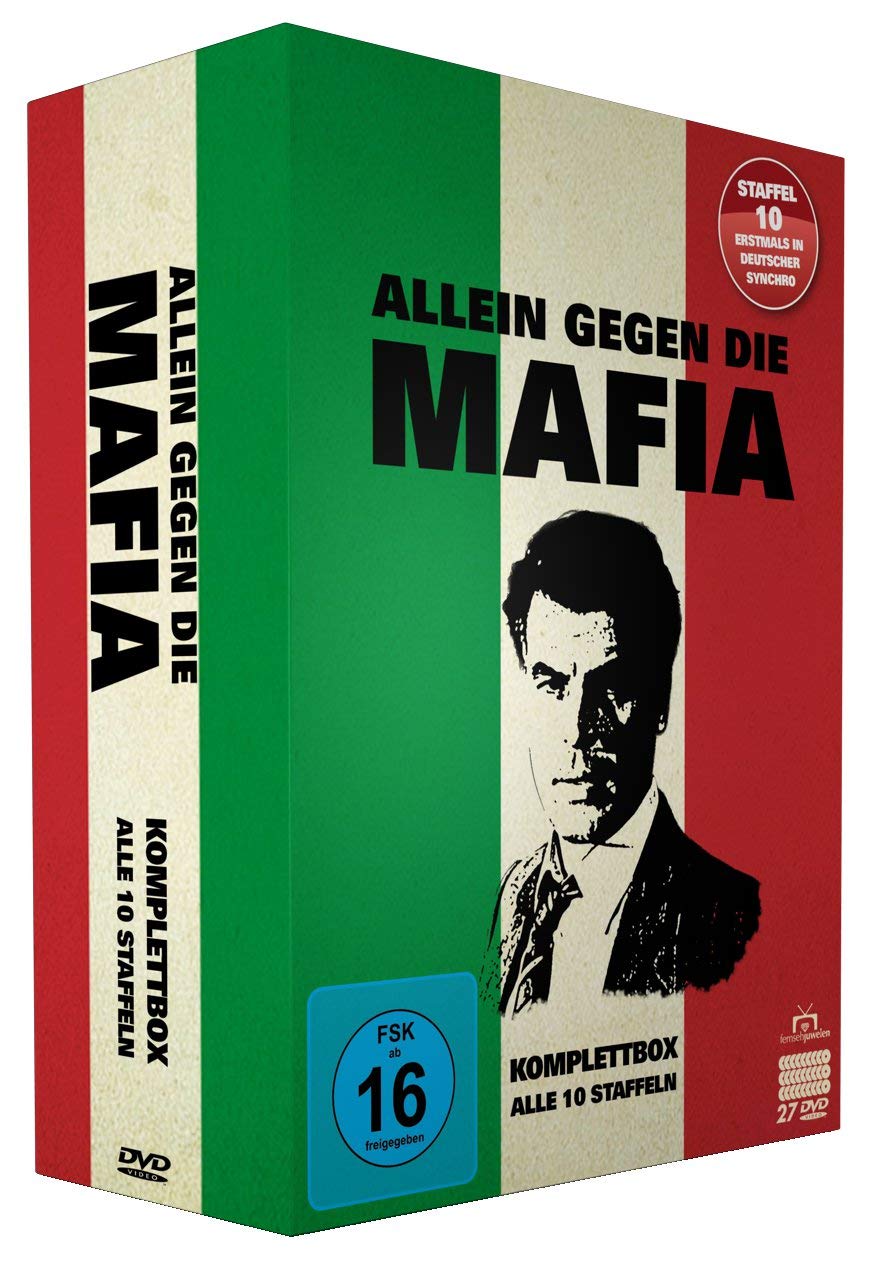 Allein gegen die Mafia - Komplettbox - Alle 10 Staffeln (Fernsehjuwelen) [27 DVDs], DVD