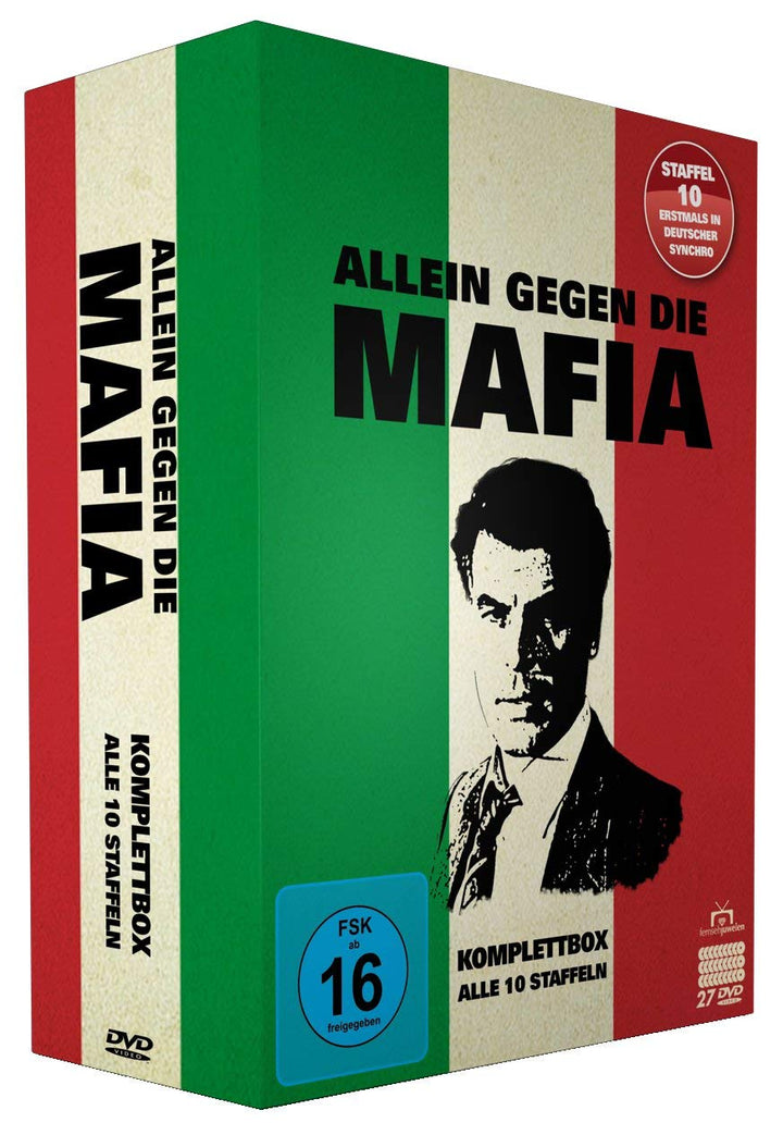 Allein gegen die Mafia - Komplettbox - Alle 10 Staffeln (Fernsehjuwelen) [27 DVDs], DVD