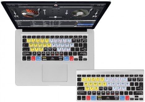 djay V4 Tastatur-Abdeckung für MacBook, Air & Pro QWERTY-Format