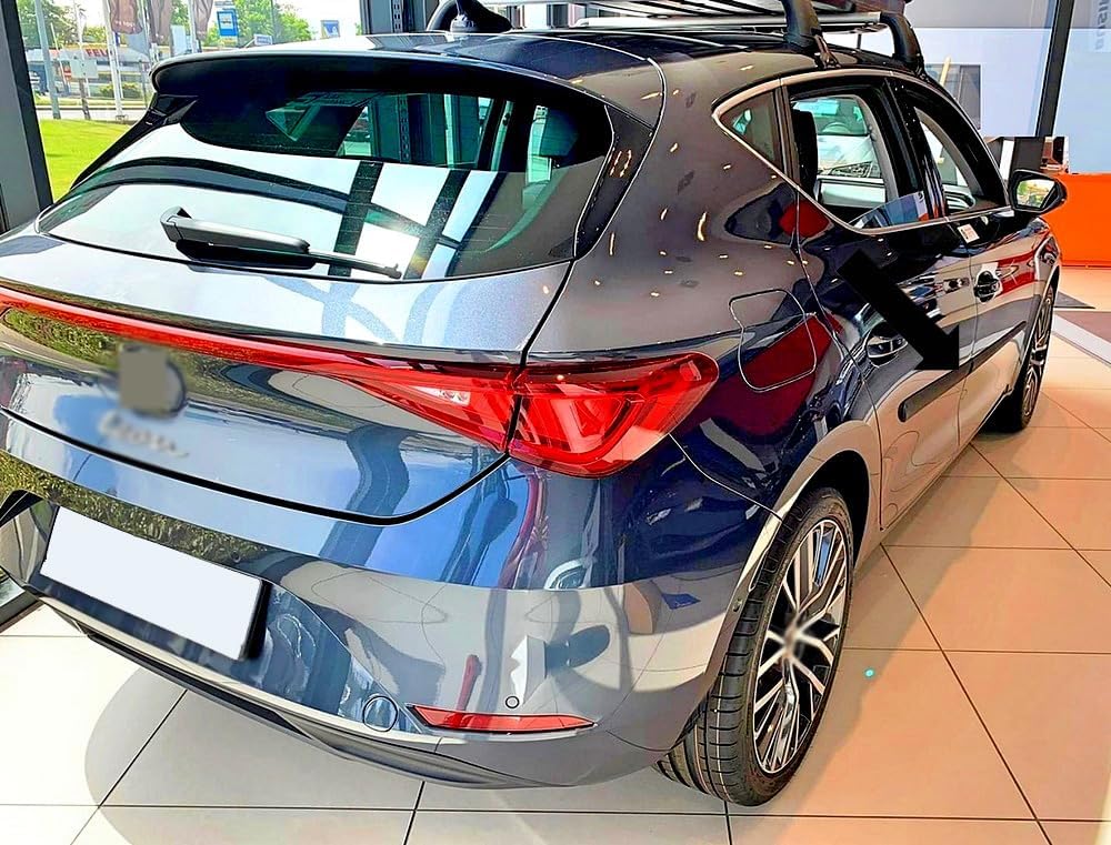 Spangenberg Seitenschutzleisten schwarz kompatibel mit Seat Leon IV 4. Generation Typ KL 5-Türer ab