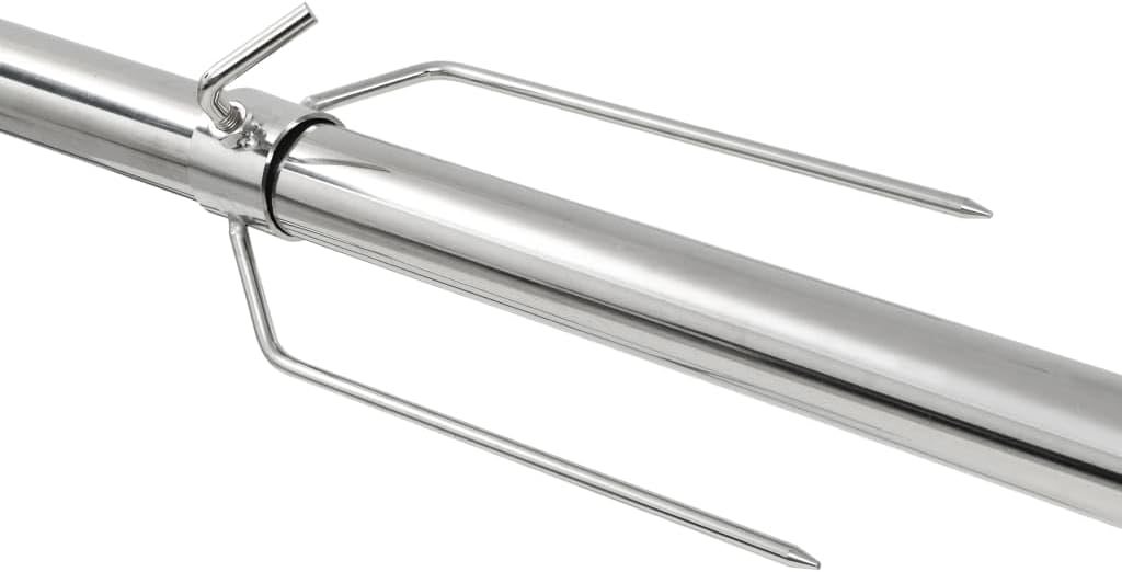 IKAYAA Spanferkelgrill mit Motor Rotisserie Grill Mit Motor Elektrischer Drehspiess BBQ-Spiessgrill