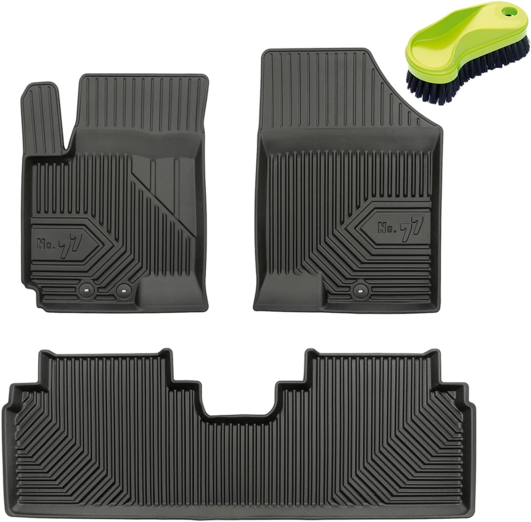 FROGUM No.77 Gummimatten Ganzjahresset von Auto Fussmatten Autofussmatten für Hyundai ix20 2010-2019