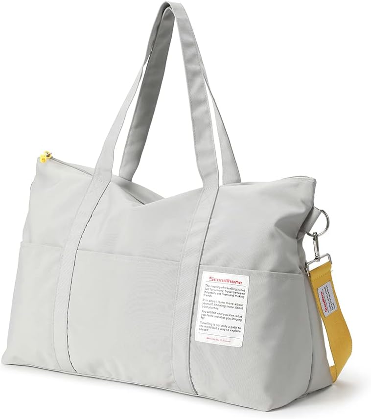 Tuscall Reisetasche Handgepäck Tasche Leicht Sporttasche Reise Weekender Waschbar für Damen Herren,