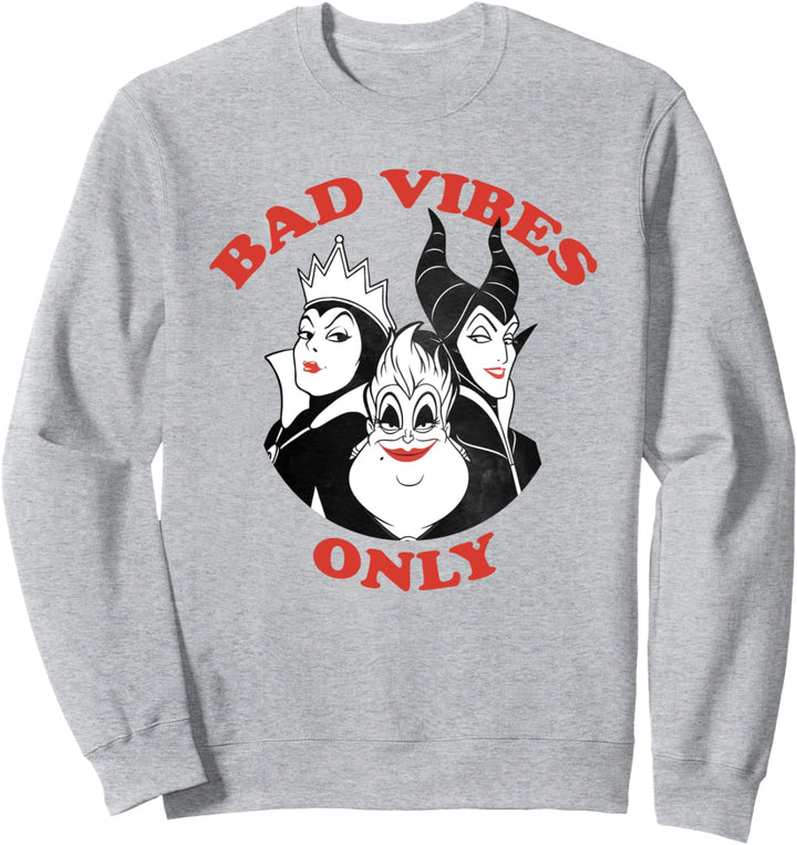 Disney Villains Bad Vibes Only Sweatshirt