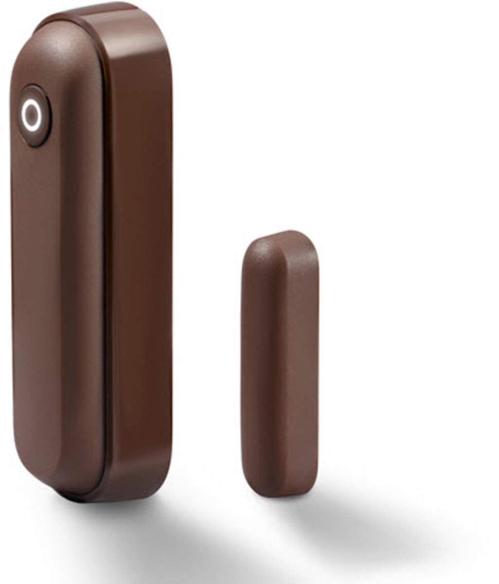 Lupus LUPUSEC Door contact V2 Fenster- und Türensensor kabellos 868.35 MHz braun Pantone 476C RAL 80