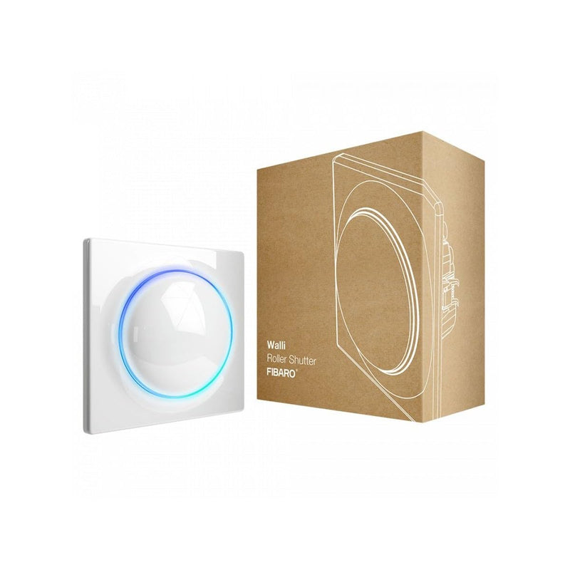 FIBARO Walli Roller Shutter / Z-Wave Plus Unterputz Rolladenschalter, Weiss , FGWREU-111, Weiss