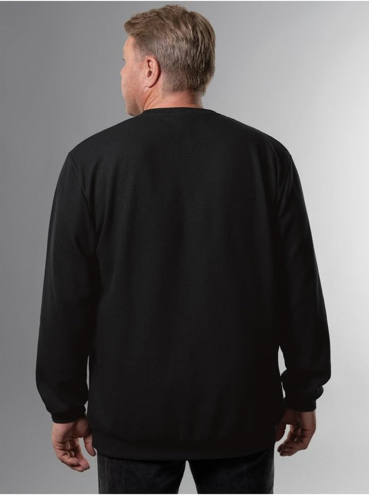 Trigema Herren Sweatshirt S Schwarz, S Schwarz