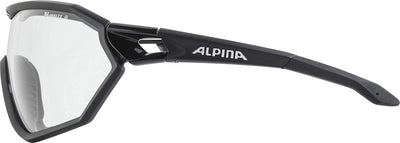 ALPINA S-WAY V - Selbsttönende, Bruchfeste & Beschlagfreie Sport- & Fahrradbrille Mit 100% UV-Schutz