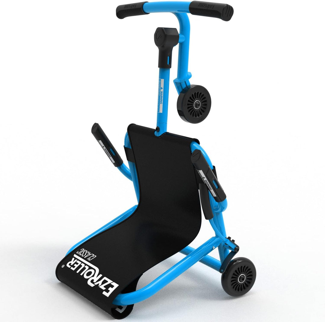EzyRoller Classic Kinderfahrzeug Dreirad Sitz Spielzeug, Farbe: blau, Blau