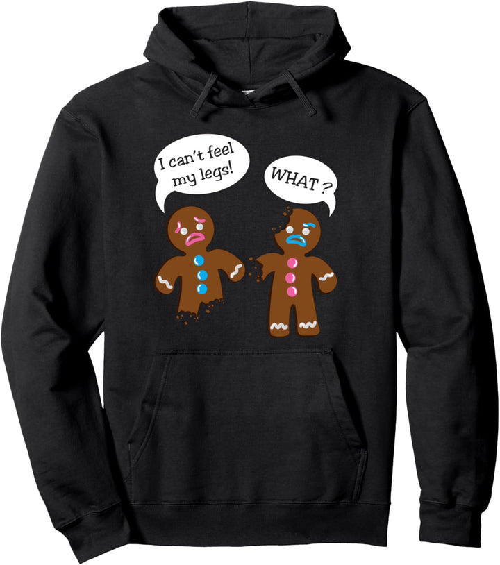 Lustige Lebkuchen Männer Weihnachten Pullover Hoodie
