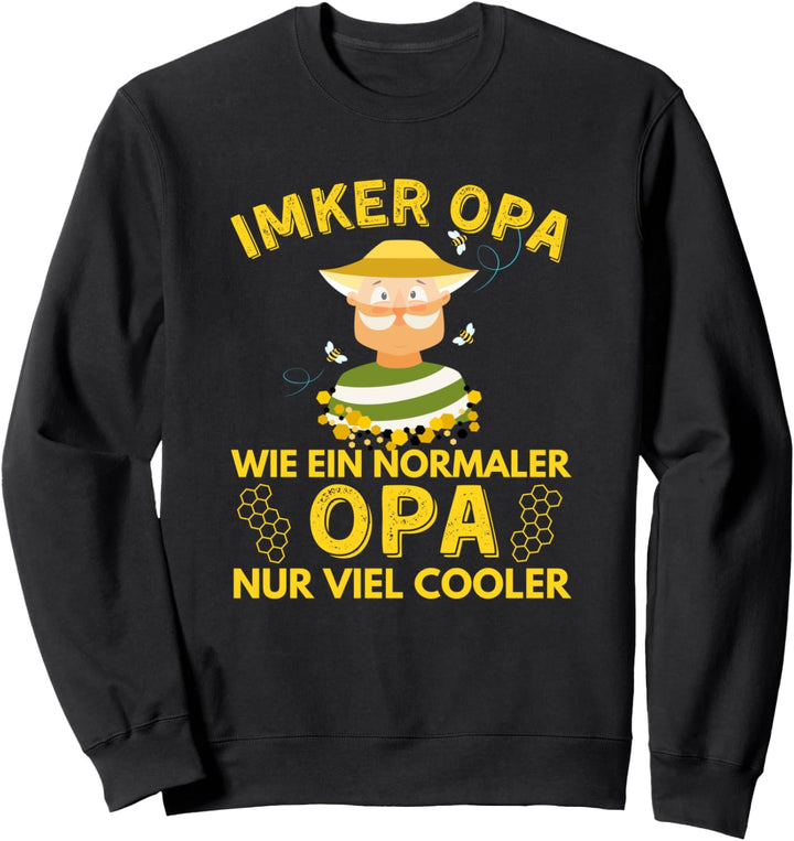 Imker Opa Bienen Imkerei Biene Opa Sweatshirt