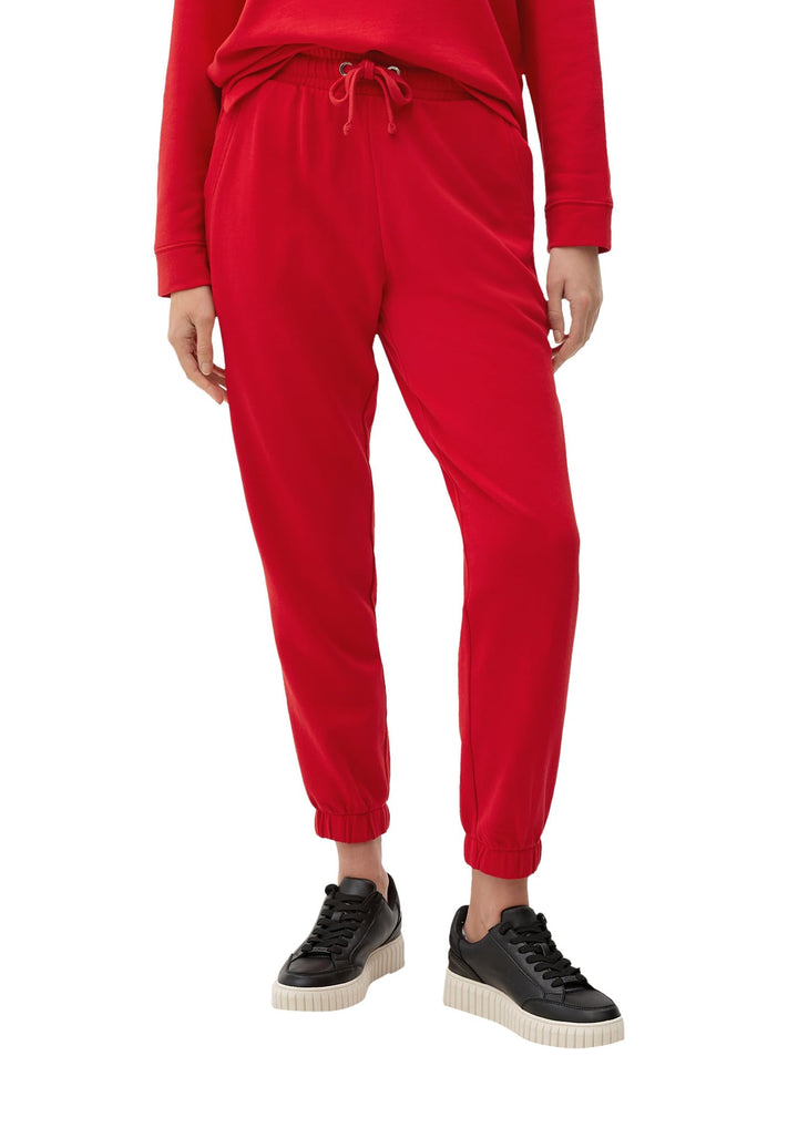 s.Oliver Jogpants aus leichtem Sweat 34 Rot, 34 Rot