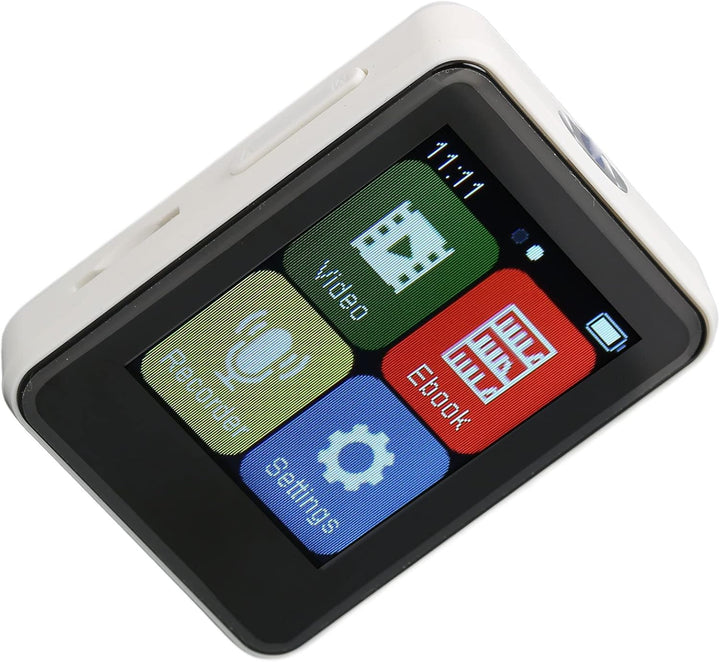 MP3-Player, MP4-Player mit Bluetooth 5.0, 1,8-Zoll-Voll-Touchscreen, Tragbarer Musik-Player mit Laut