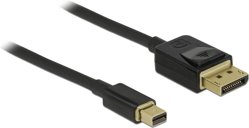 Delock Kabel MiniDisplayPort (St) Displayport (ST) 8K 60Hz Zertifiziert