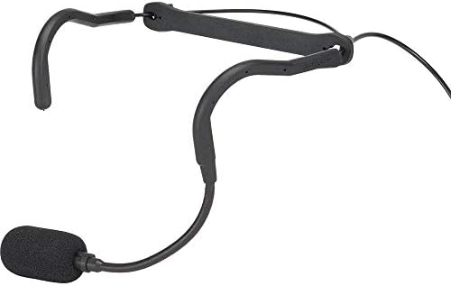 Samson QEx Fitness Headset Mic Pack, Schwarz