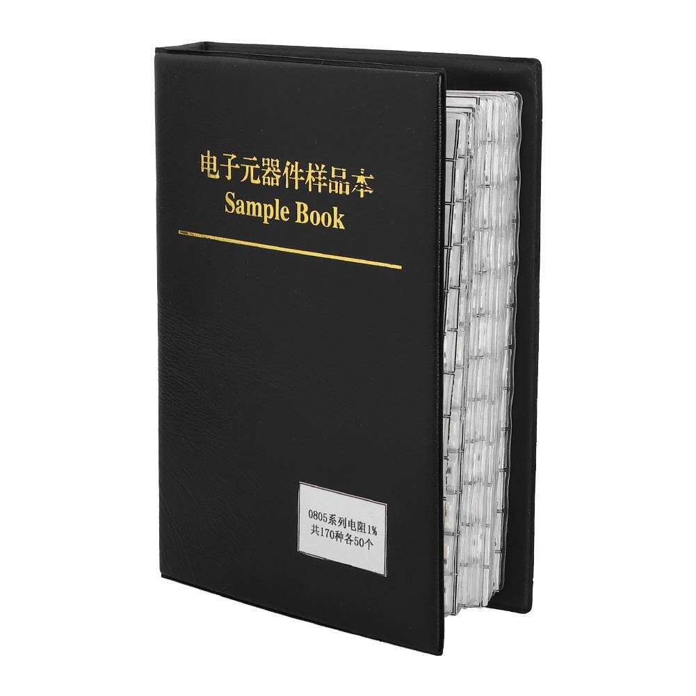 Musterbuch für Widerstände, Elektronisches Bauteil Widerstand der Serie 0805 170 Typen Widerstände S