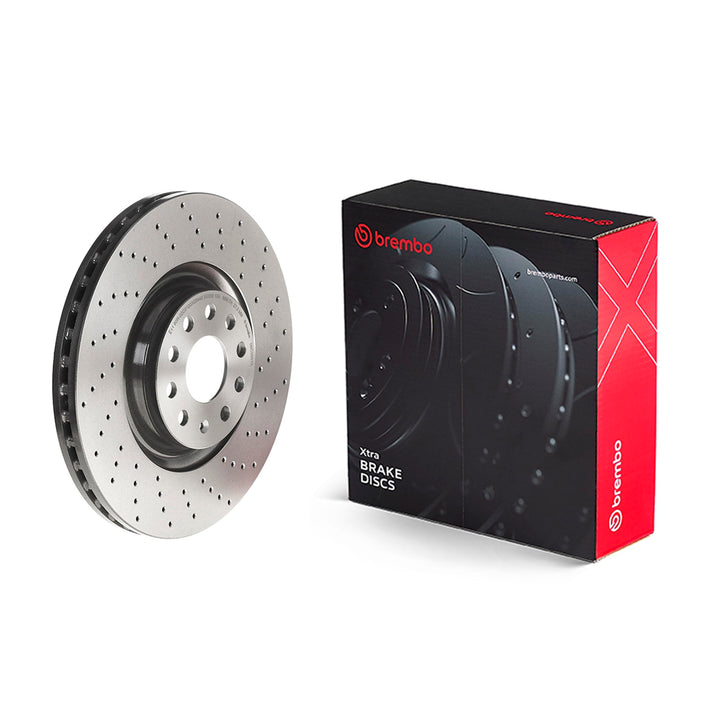 Brembo Bremsscheiben Vorne Gelocht/Innenbel. 2X Ø 340Mm | 09.C306.1X