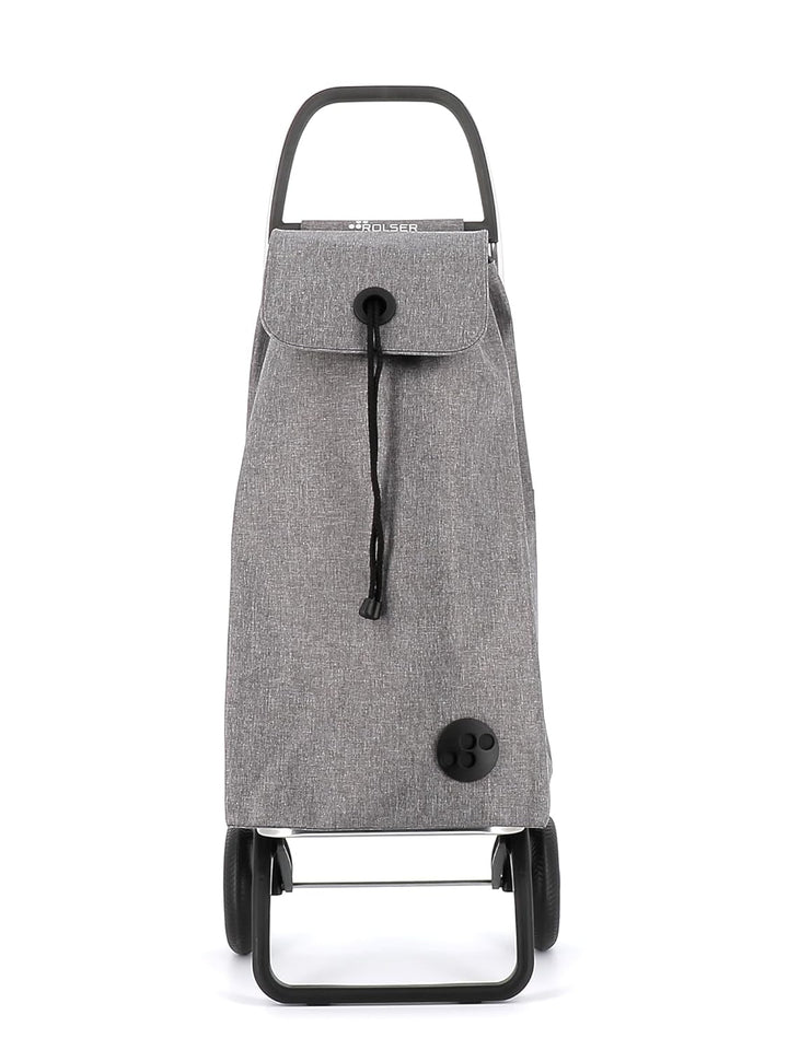 Einkaufstrolley Rolser I-Max Tweed 2 Räder - Grau 2 Räder Grau, 2 Räder Grau