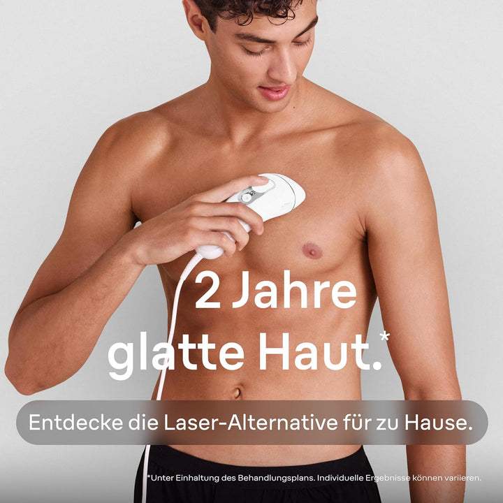 Braun IPL Silk Expert Pro 5 Haarentfernungsgerät Herren, sichtbare Haarentfernung für Männer, Design