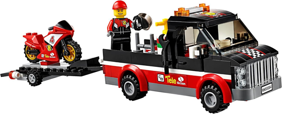 LEGO City 60084 - Rennmotorrad Transporter