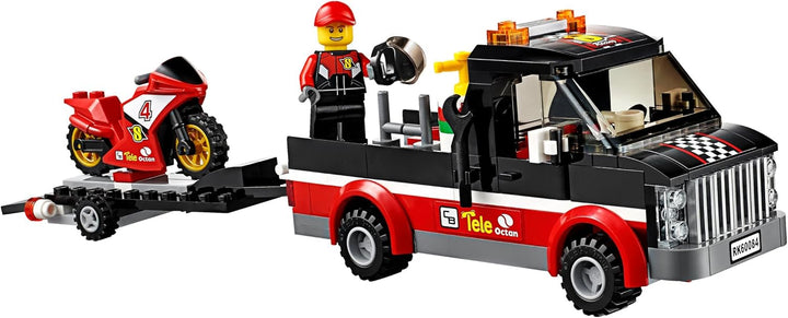 LEGO City 60084 - Rennmotorrad Transporter