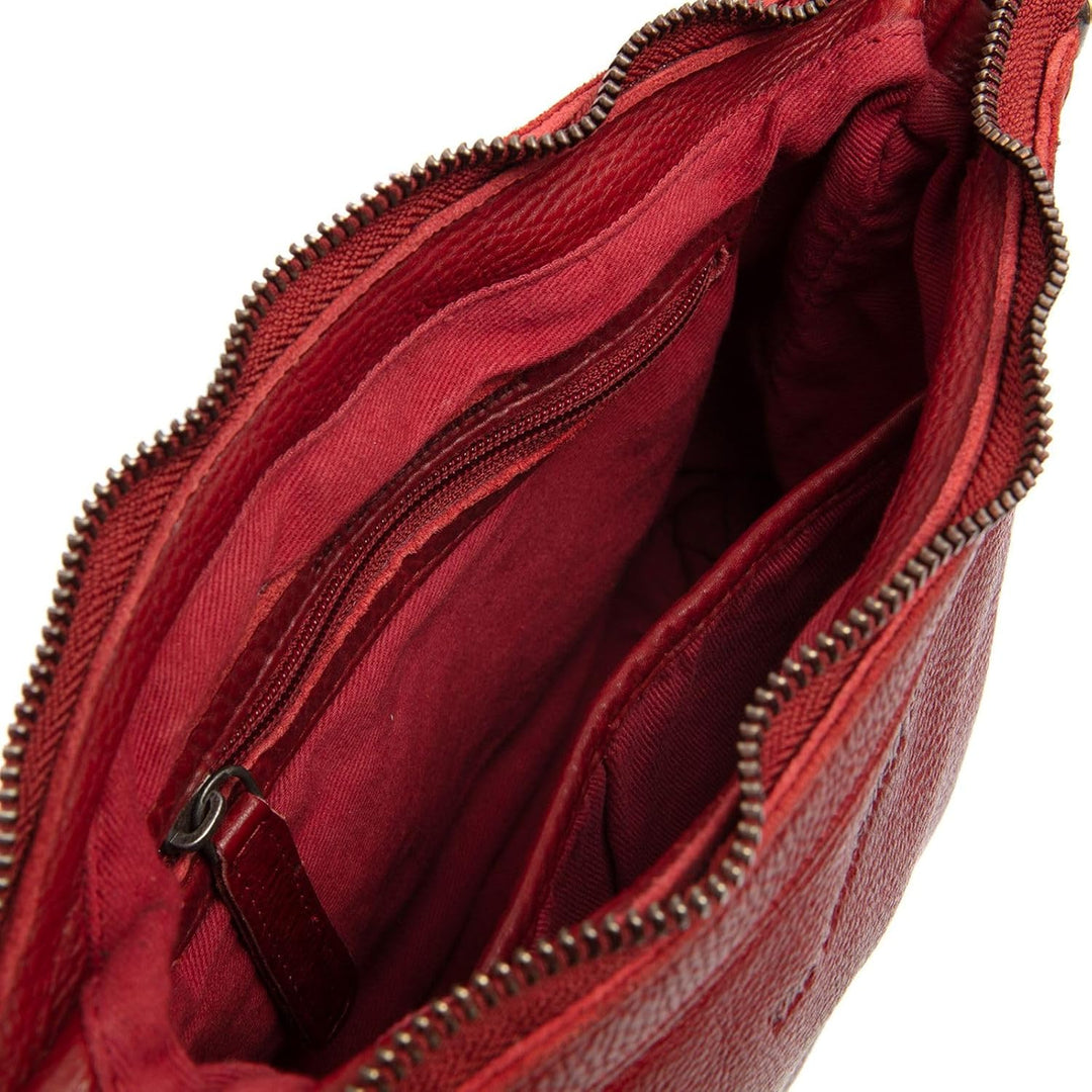 The Chesterfield Brand Washed Milton Umhängetasche Leder 26 cm
