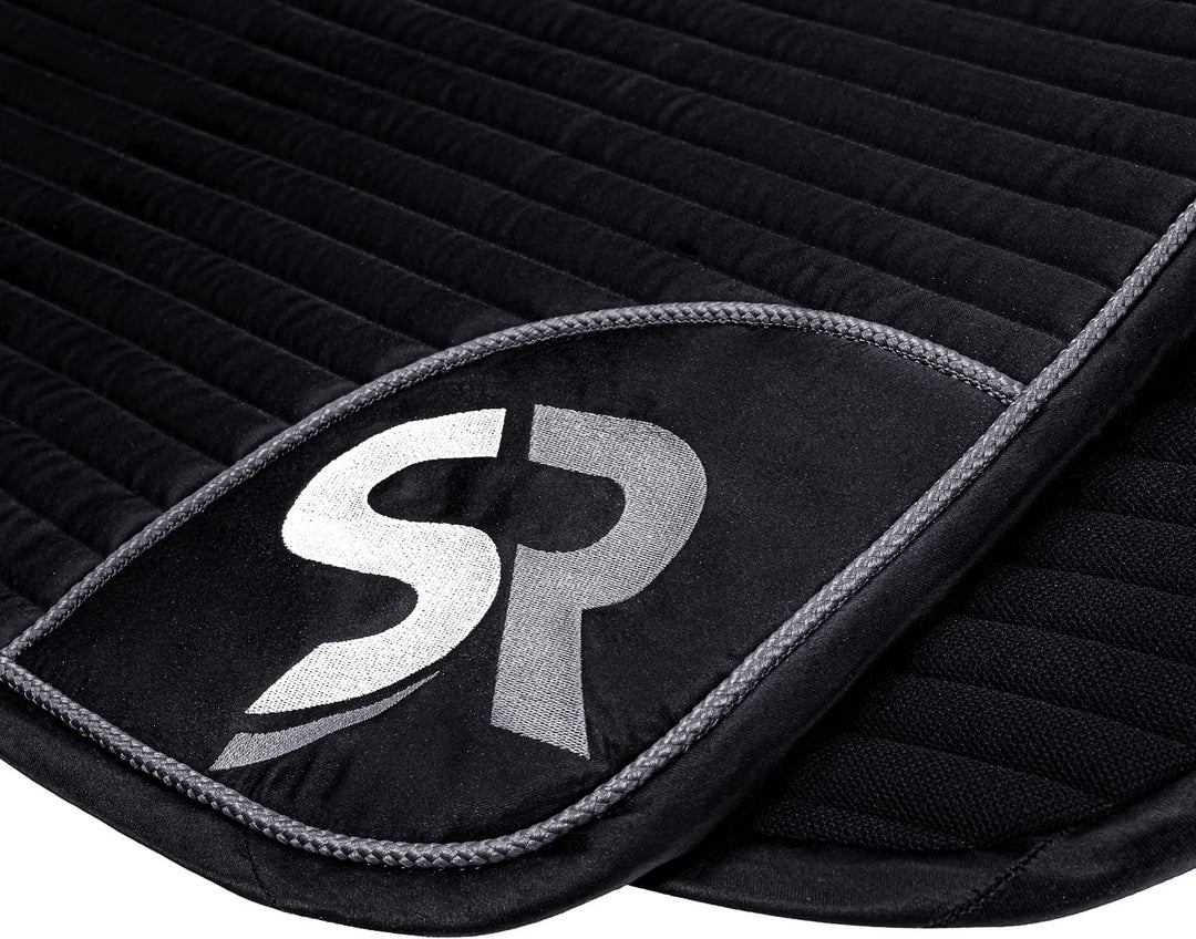 SUNRIDE Dressurschabracke für Pferde - Mesh-Material als zusätzliche Belüftung gegen Hitzestau, pfle