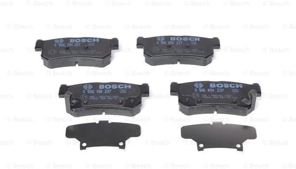 Bosch BP1172 Bremsbeläge - Hinterachse - ECE-R90 Zertifizierung - vier Bremsbeläge pro Set
