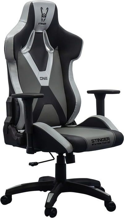 Woxter Stinger Station Master One - Gaming Chair Büro-Schreibtisch (Gamer, Stahlwelle, Ergonomie, Ar