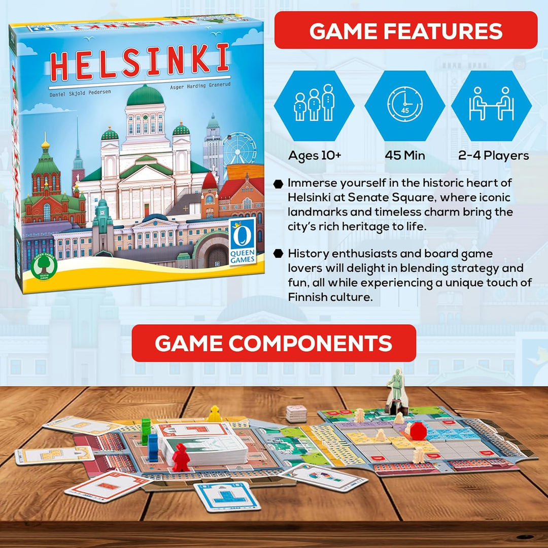 Queen Games - 10673 Helsinki + Digital Rules FR,NL