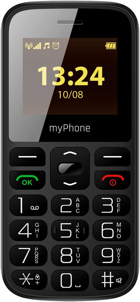 MP myPhone Halo A+ Mobiltelefon Senioren-Handy mit Ladestation ohne Vertrag das Telefon für Oma und