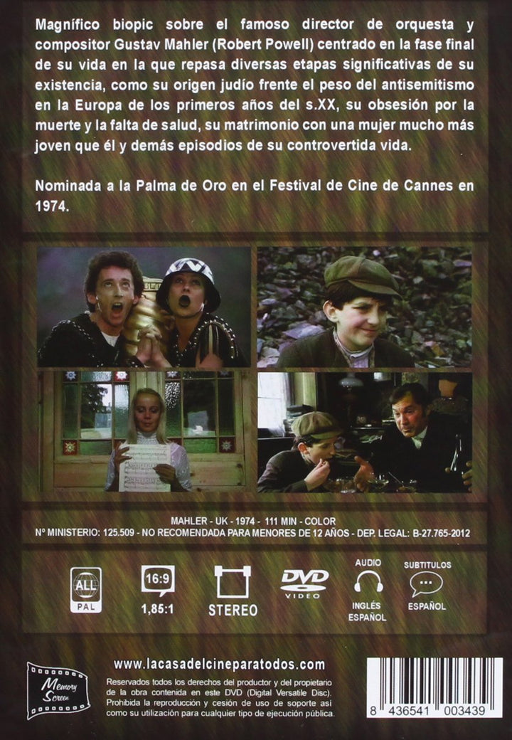 Mahler: una sombra en el pasado [Spanien Import], DVD