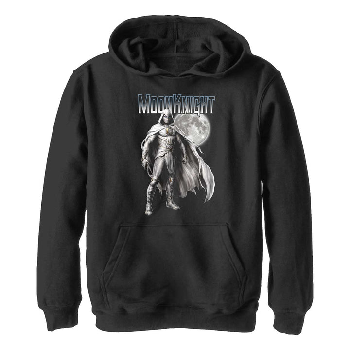 Marvel Unisex Kinder Moon Knight Moon Hoodie S Schwarz, S Schwarz