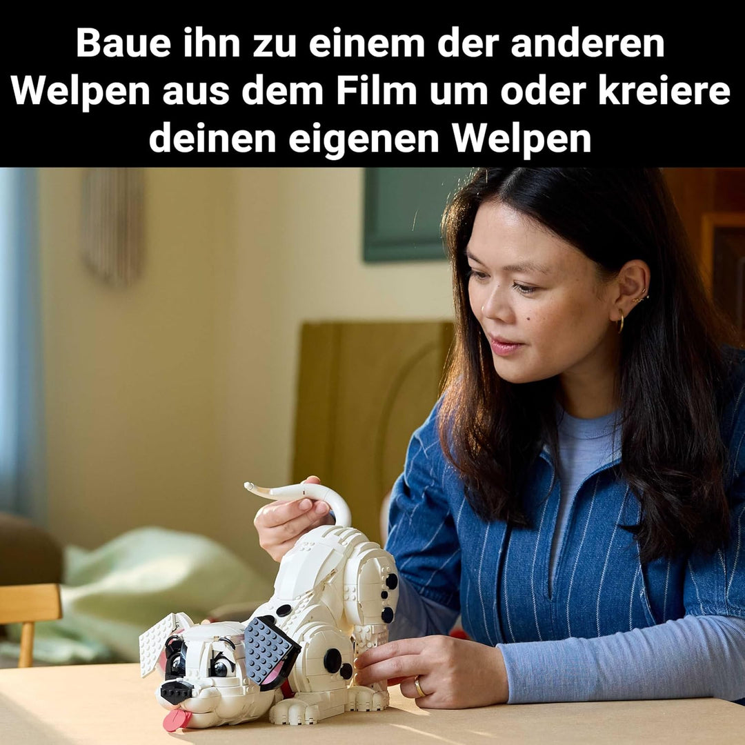 LEGO ǀ Disney Welpe aus 101 Dalmatiner - Bauset für Erwachsene - Verwandelt Sich in 6 niedliche Welp