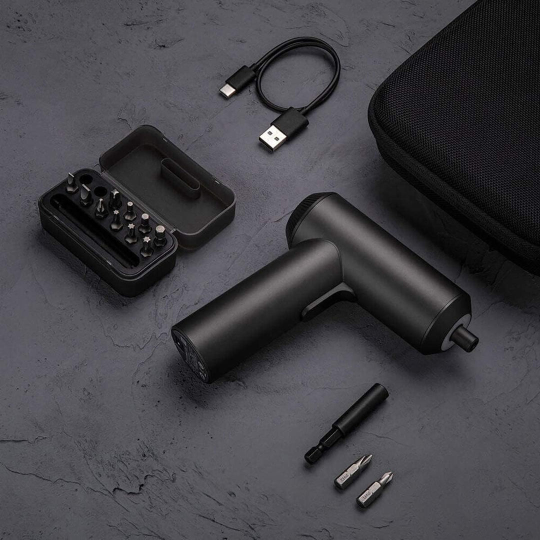 Original Xiaomi Mijia Schraubendreher Set Akkuschrauber Patent Akku 2000mAh Akku 5N.M Drehmoment 12P