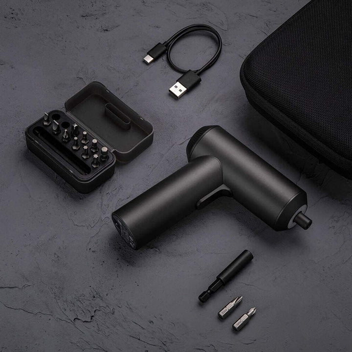 Original Xiaomi Mijia Schraubendreher Set Akkuschrauber Patent Akku 2000mAh Akku 5N.M Drehmoment 12P