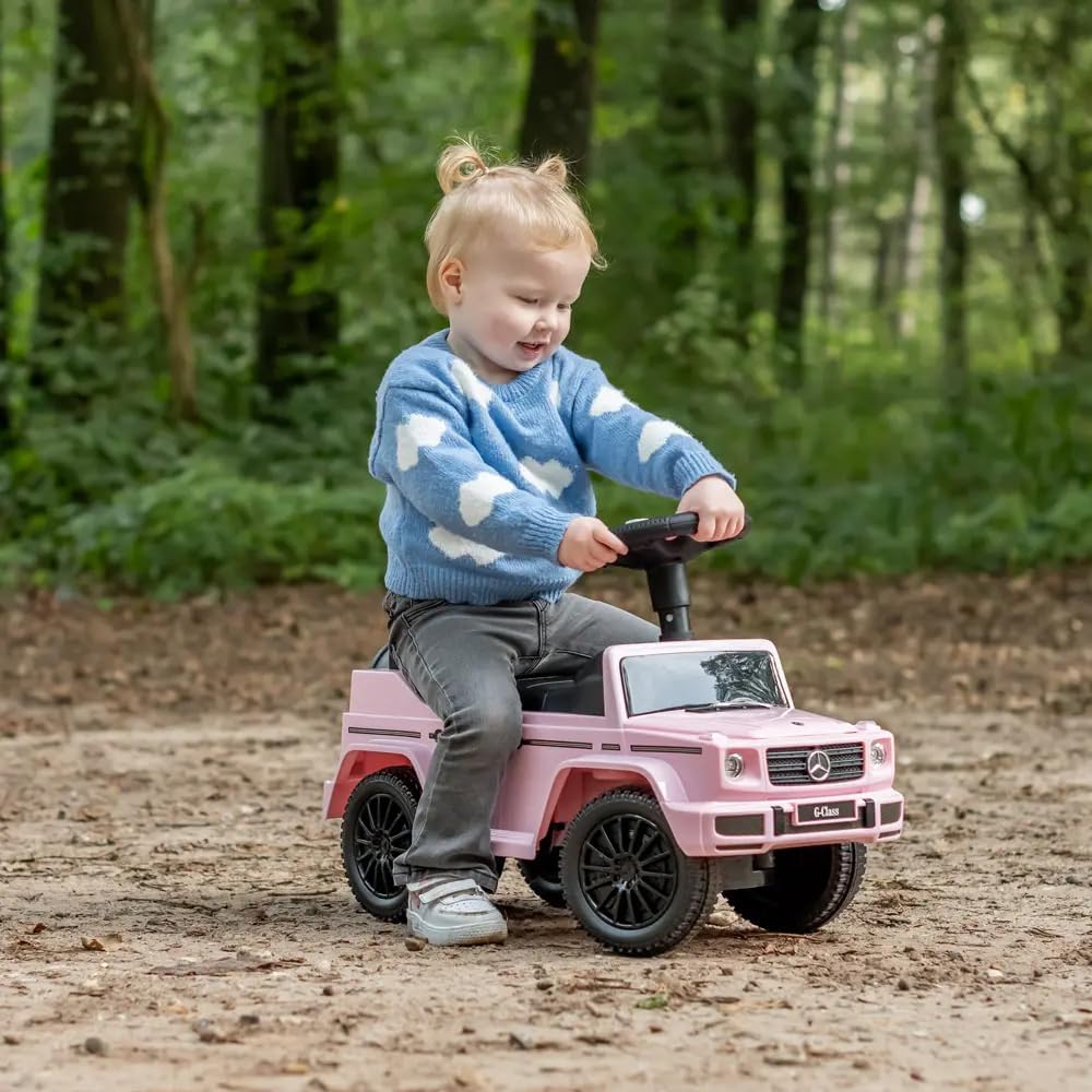 Mercedes Benz G350D rutschauto 1 Jahr (Retro rosa), Retro Rosa